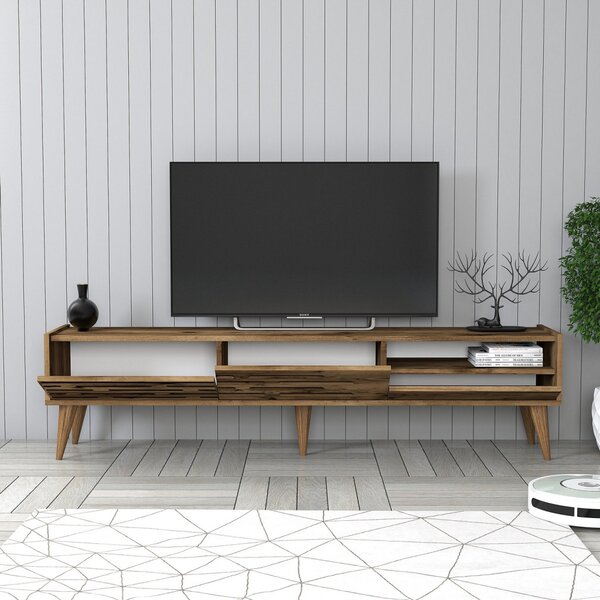Valensiya TV-állvány, dió, 180 cm – TR845HCT5352