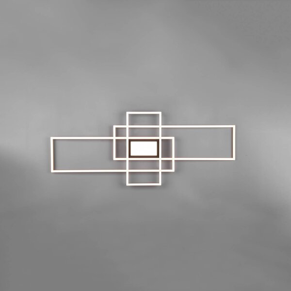 Trio Lighting Irvine LED mennyezeti lámpa, CCT, dimmelhető, sárgaréz, dimmelhető, Sárgaréz / arany, Nappali / Étkező, fém, Modern