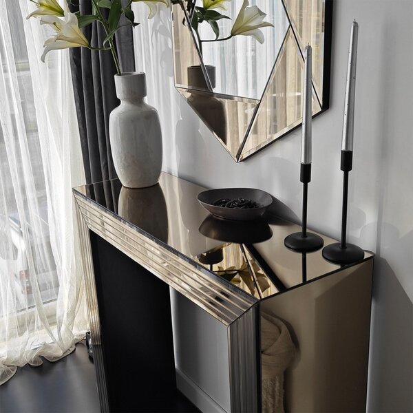 Dresser komód, bronz, 91 cm