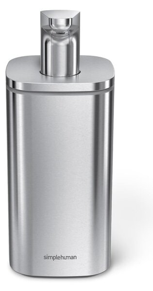 Ezüstszínű rozsdamentes acél szappanadagoló 295 ml - simplehuman