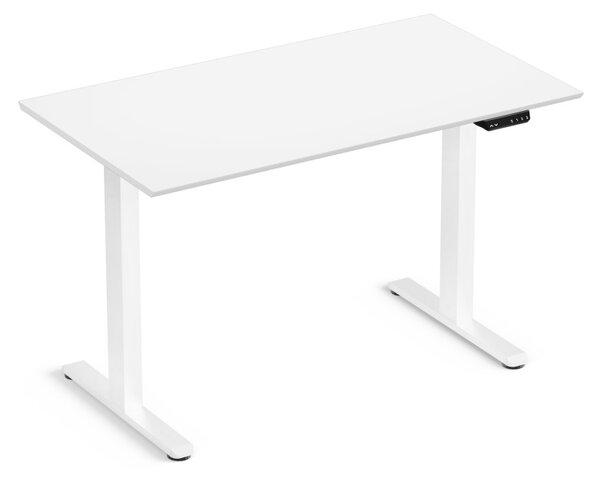 Elektromosan állítható magasságú íróasztal 120x67cm fehér | LVN System Control Flex+