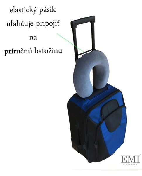 EMI gumival rögzíthető utazópárna