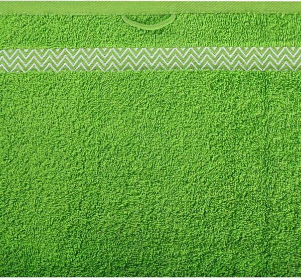 EMI Ates zöld pamut fürdőlepedő 70x140 cm