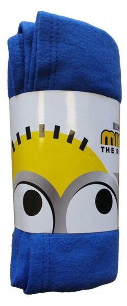 MINIONOS kék polár takaró 130x170 cm