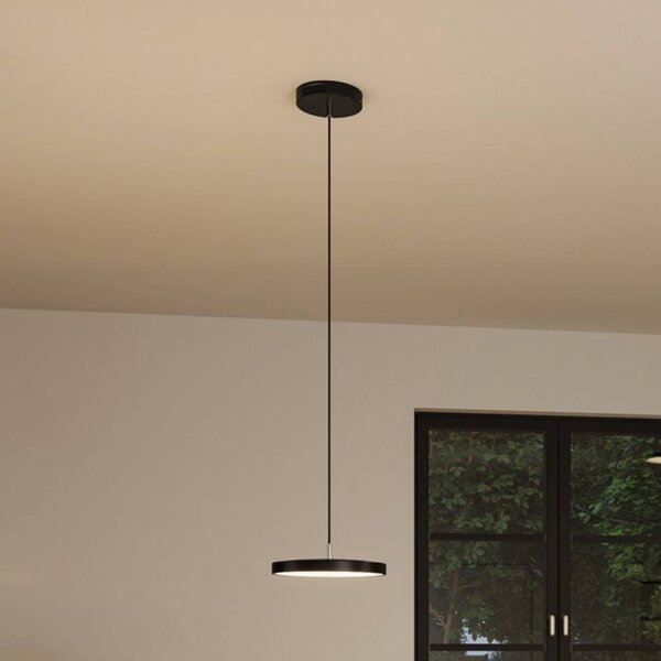 Paulmann Hildor LED függő világítás, Zigbee, fekete, dimmelhető, Fekete, Nappali / Étkező, fém, Modern