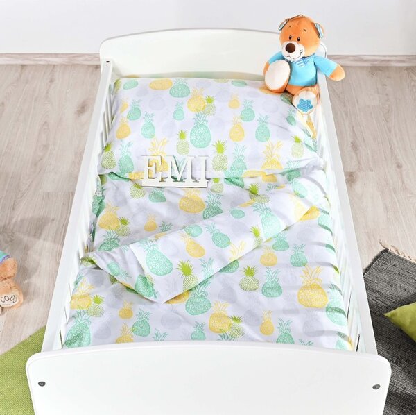 EMI Ananas gyermek ágyneműhuzat, Párna 70x90