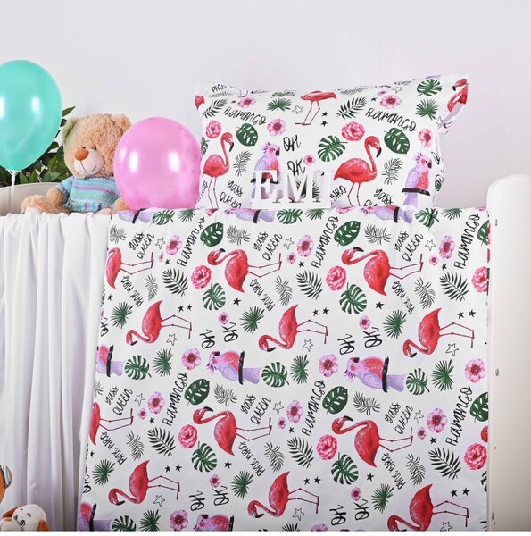 EMI tűzmadár gyermek pamut ágyneműhuzat, A standard egyszemélyes ágy szett tartalma: 1x 140x200 + 1x 70x90