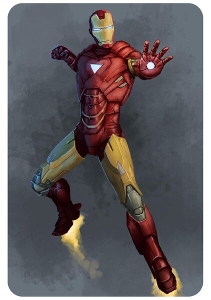 Textil falmatrica "Ironman"