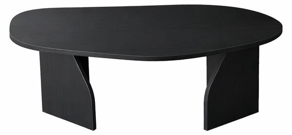 Nova dohányzóasztal, fekete, 100 cm