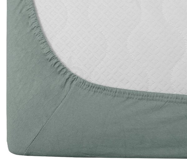 Mentol jersey lepedő 90 x 200 cm