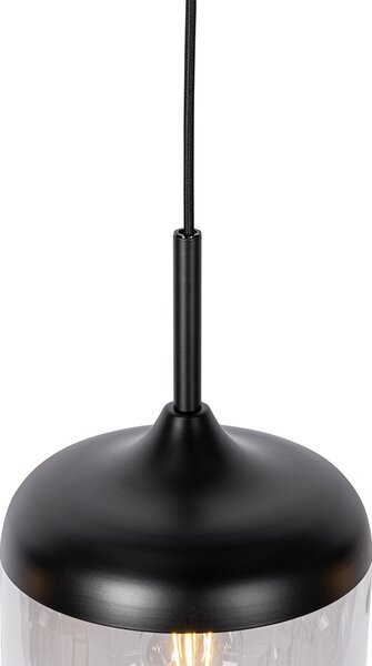 Design lógólámpa fekete arannyal és füstüveggel 4-lámpás - Kyan