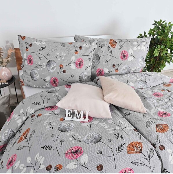 EMI Kayla krepp ágyneműhuzat, A standard egyszemélyes ágy szett tartalma: 1x 140x200 + 1x 70x90