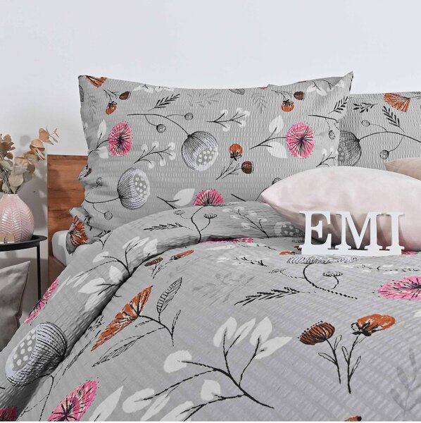 EMI Kayla krepp ágyneműhuzat, A standard egyszemélyes ágy szett tartalma: 1x 140x200 + 1x 70x90