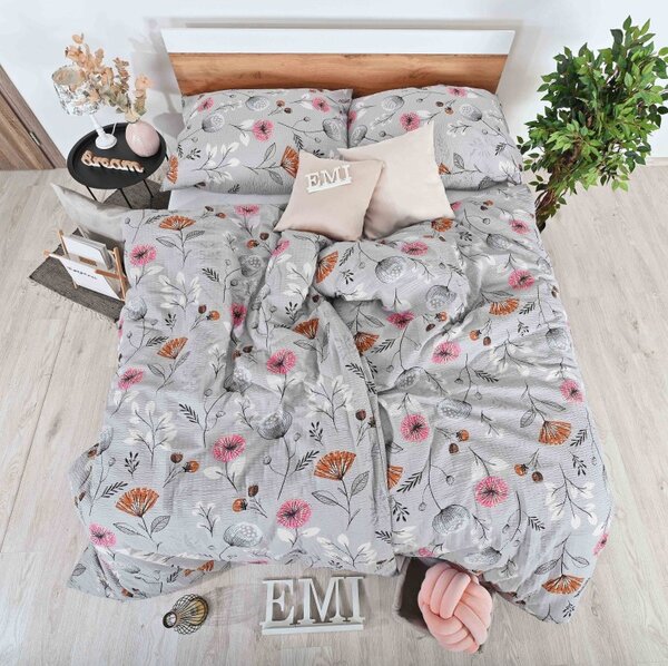 EMI Kayla krepp ágyneműhuzat, A standard egyszemélyes ágy szett tartalma: 1x 140x200 + 1x 70x90