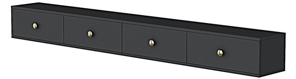 Zuzu TV-állvány, antracit, 120 cm