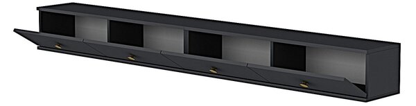 Zuzu TV-állvány, antracit, 120 cm