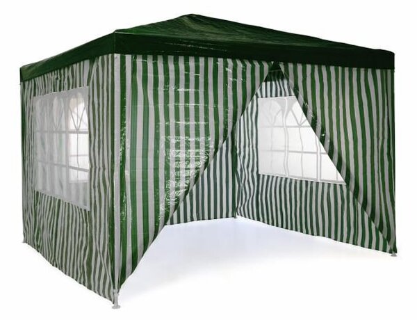 GARTHEN Kerti sátor 3 x 3 m zöld