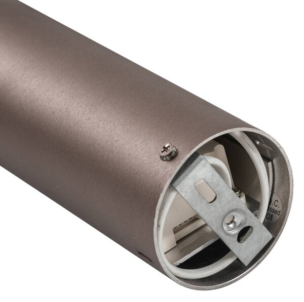 Lucande Smart LED függőlámpa Melinay, kávé, CCT, Tuya, dimmelhető, Barna / rozsda, Nappali / Étkező, Alumínium, Modern