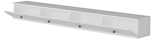 Zuzu TV-állvány, fehér, 120 cm