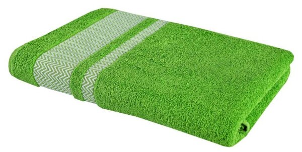 EMI Ates zöld pamut fürdőlepedő 70x140 cm
