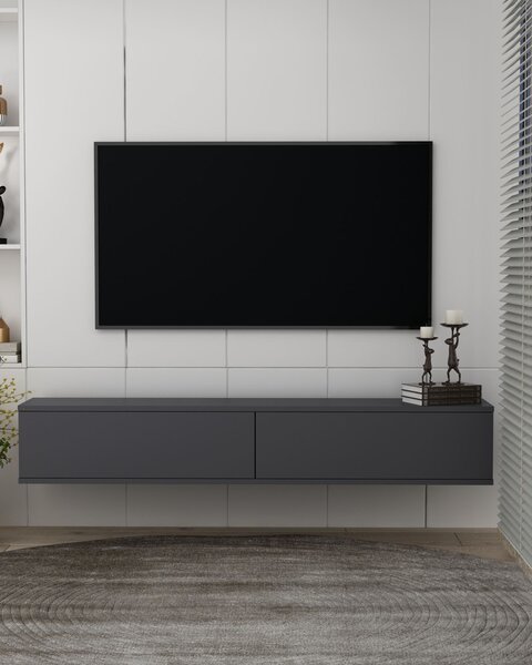 Aris TV-állvány, antracit, 120 cm