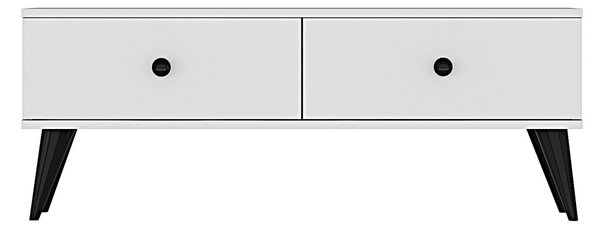 Mona TV-állvány, fehér, 120 cm