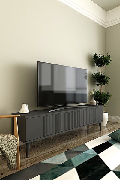 Corsa TV-állvány, antracit, 120 cm