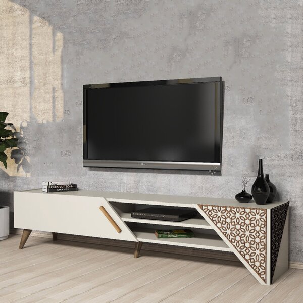 Beril TV-állvány, krém, 180 cm – TR845HCT5502