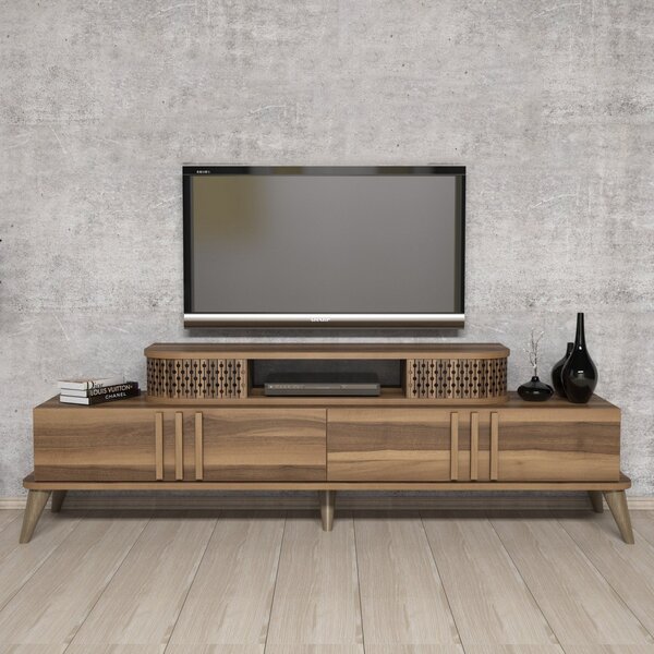 Eylul TV-állvány, dió, 168 cm