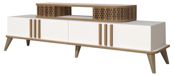 Eylul TV-állvány, fehér, 168 cm