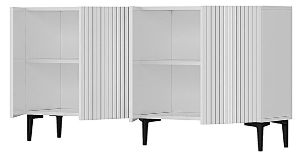Zeynep komód, fehér, 150 cm