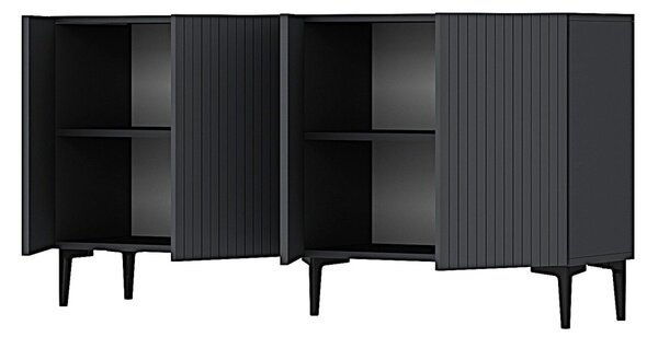 Zeynep komód, antracit, 150 cm