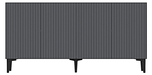 Zeynep komód, antracit, 150 cm