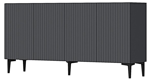 Zeynep komód, antracit, 150 cm