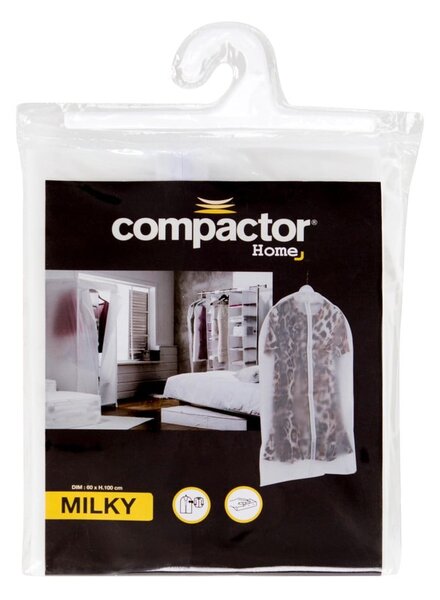 Milky fehér ruhavédő huzat - Compactor