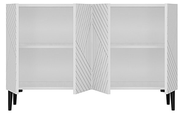Ferro komód, fehér, 120 cm