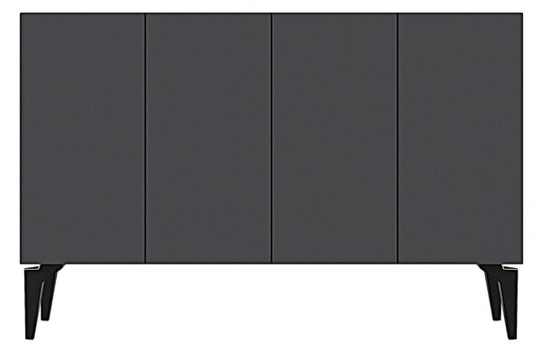 Lipa komód, antracit, 120 cm