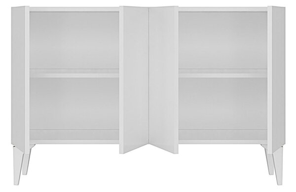 Lipa komód, fehér, 120 cm