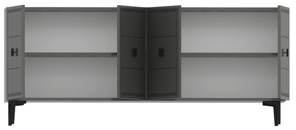 Yuka komód, antracit, 120 cm – TR555CHM1408