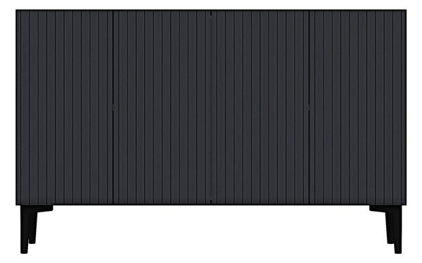 Zeynep komód, antracit, 120 cm – TR555CHM1416