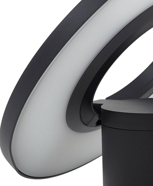 Arcchio LED ösvény világítás Tovio, magasság 65 cm, antracit, Alu / szürke / cink, Alumínium, Modern