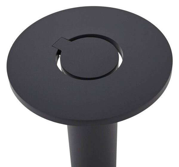 Arcchio LED ösvény világítás Tovio, magasság 65 cm, antracit, Alu / szürke / cink, Alumínium, Modern