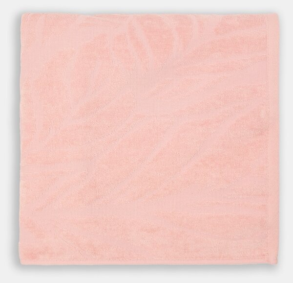 Sinsay - Pamut törölköző jacquard mintával - pasztellpink