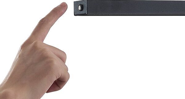 Lindby LED-es függőlámpa Arneja, fekete, CCT, állítható magasságú, dimmelhető, Fekete, Nappali / Étkező, Alumínium, Modern