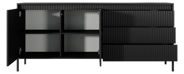 SENSO C187 széles komód - fekete