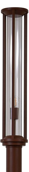 Lucande kültéri világítás Alivaro, rozsdás színű, 220 cm, E27, IP65, dimmelhető, Barna / rozsda, Alumínium, Modern