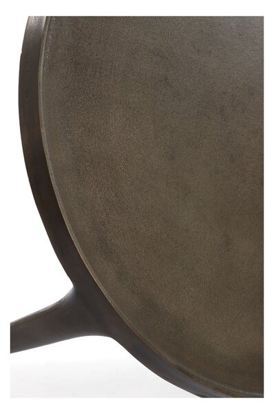 Barna kerek dohányzóasztal szett 2 db-os ø 75 cm Tobias – Light & Living