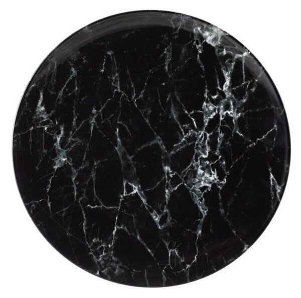 Marmory fekete-fehér porcelán tányér, ø 27 cm - Villeroy & Boch