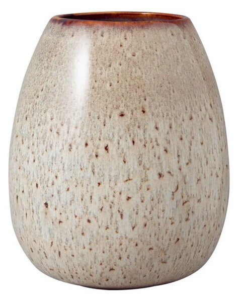 Like Lave szürke-bézs agyagkerámia váza, magasság 17,5 cm - Villeroy & Boch