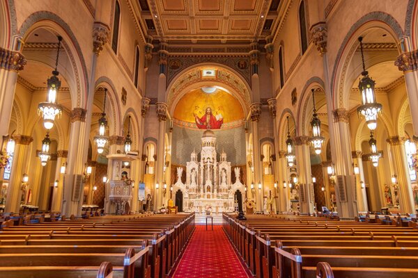 Vlies Fotótapéta - Saints Peter and Paul Church - 375x250 cm